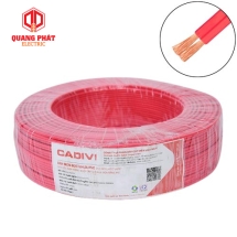 Dây điện đơn mềm Cadivi VCm- 0.75 (1x24/0,2) -300/500V