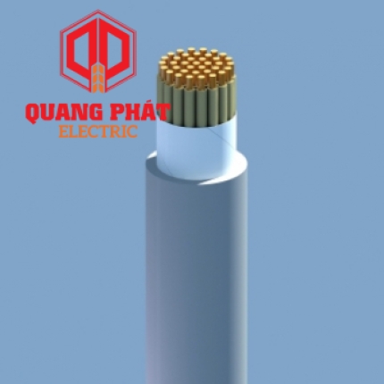 DVV – 0,6/1kV CÁP ĐIỀU KHIỂN RUỘT ĐỒNG, CÁCH ĐIỆN PVC, KHÔNG MÀN CHẮN CHỐNG NHIỄU, VỎ PVC