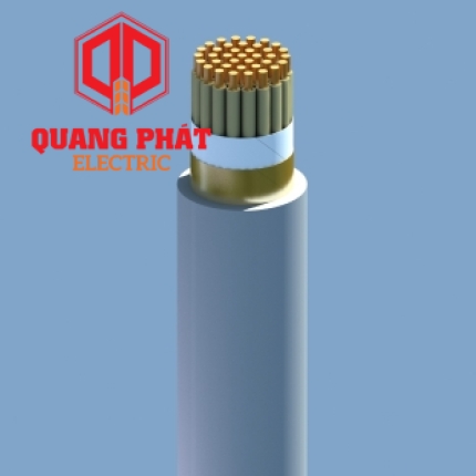 DVV/Sc – 0,6/1 kV CÁP ĐIỀU KHIỂN RUỘT ĐỒNG, CÁCH ĐIỆN PVC, có MÀN CHẮN CHỐNG NHIỄU, VỎ PVC