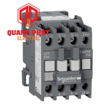 Contactor Schneider LC1E2501Q5 25A 1NC 380V