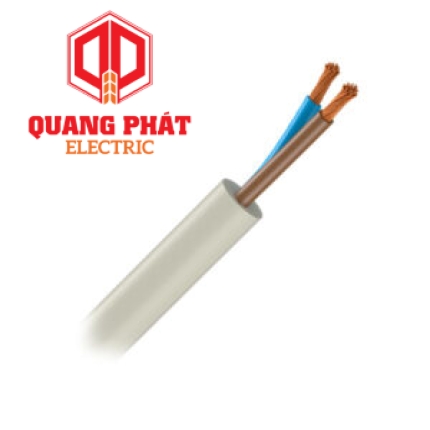 Dây điện 2 lõi Cadisun VCTF-2×0.75mm2–300V, 500V (Xám)